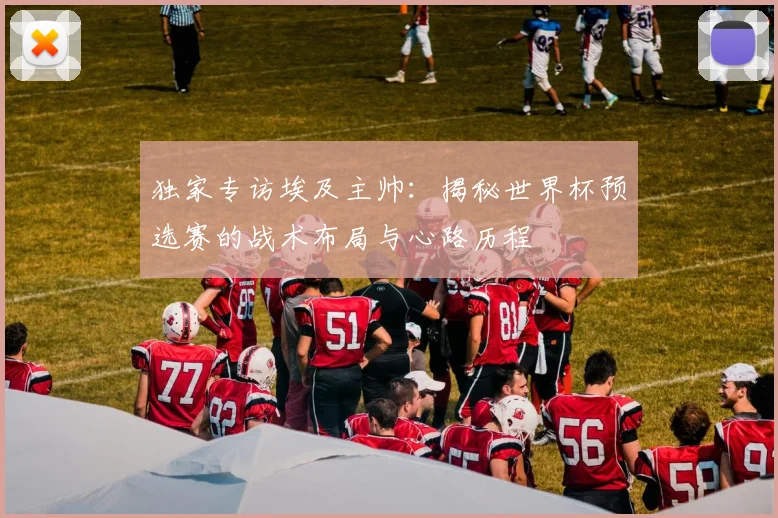 独家专访埃及主帅:揭秘世界杯预选赛的战术布局与心路历程